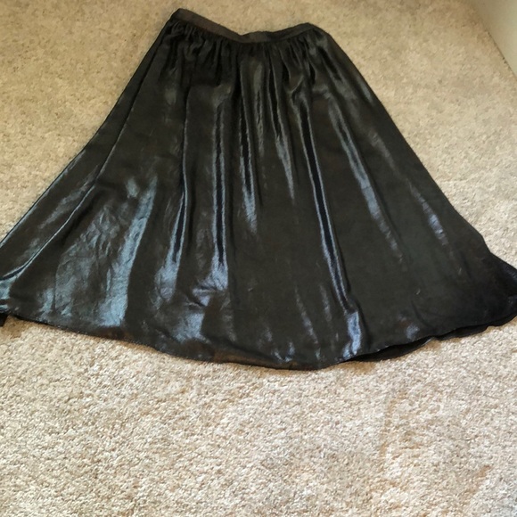 Zara metallic color midi skirt - Picture 2 of 9